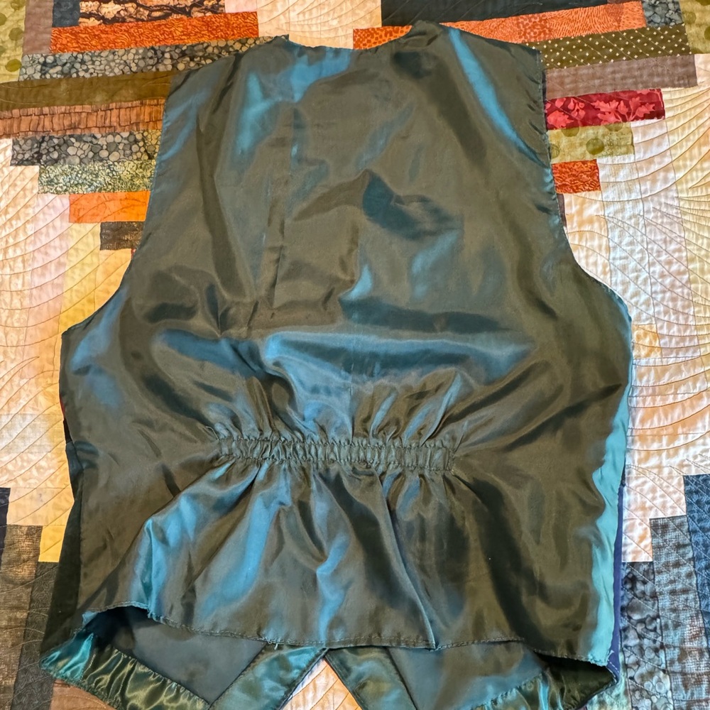 Northwest Territory Multicolor Patchwork Vest Lea… - image 3